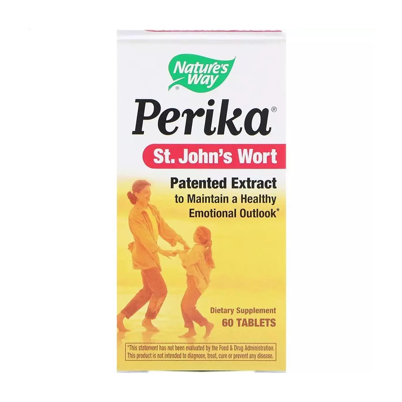 Екстракт звіробою Nature's Way Perika St. John's Wort Patented Extract, 60 таблеток